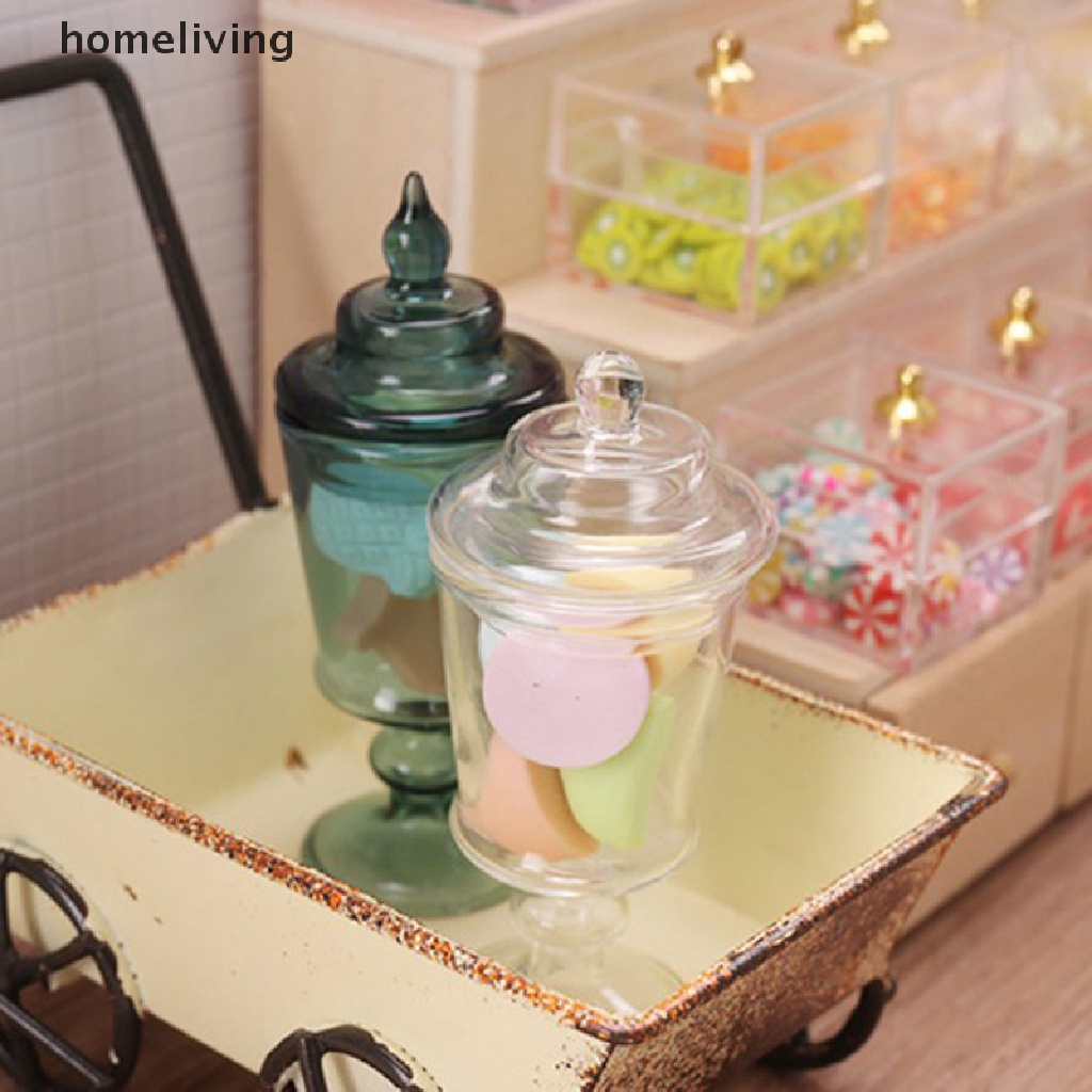 Hũ Đựng Kẹo / Bánh Quy Mini Tỉ Lệ 1: 12 Độc Đáo Trang Trí Nhà Búp Bê