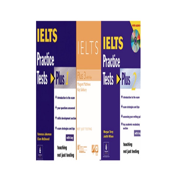 IELTS Practice Tests Plus 1-2-3 Tặng Kèm Audio