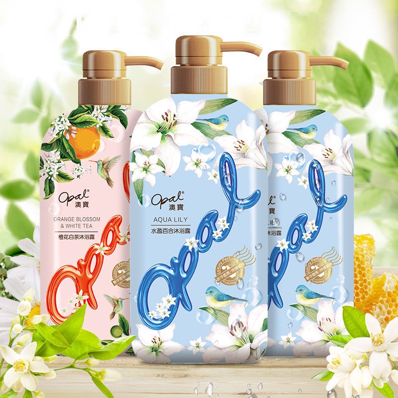 Gel Tắm / Gel Tắm Opal Lâu Trôi Hương Thơm / Dưỡng Ẩm / Làm Sạch Sâu / Lâu Trôi