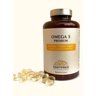 Viên Omega 3 Premium Santerra Pháp 200 viên