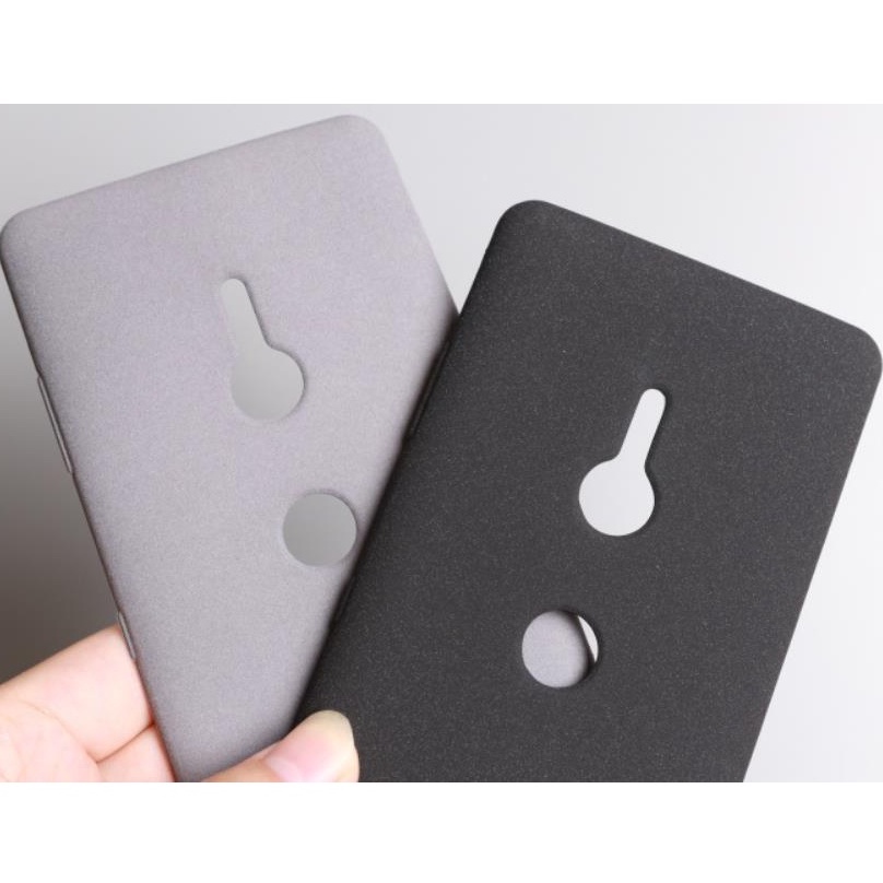 Ốp Điện Thoại TPU Dẻo Màu Trơn Chống Bám Vân Tay Thiết Kế Đơn Giản Thời Trang Cho Sony Xperia XZ XZS XZ1 XZ2 XZ3 Premium