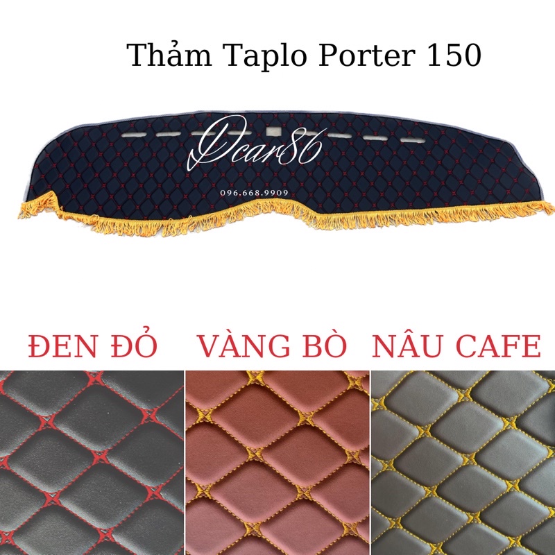 Thảm taplo Huyndai porter 150 - h150 - dcar86 xưởng sản xuất thảm taplo xe tải xe con