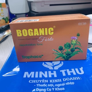 Giải độc gan Boganic Forte hộp 50 viên nang mềm