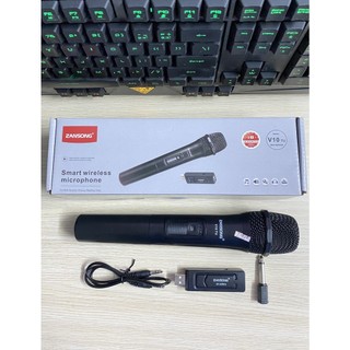 Micro hỗ trợ Karaoke V10 không dây