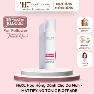 Nước hoa hồng dành cho da mụn - mattifying tonic biotrade
