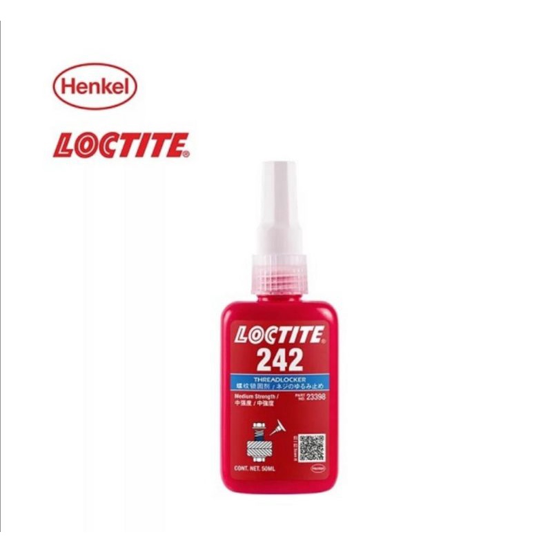 keo chống xoay loctite 242-50ml, keo khóa ren loctite 242