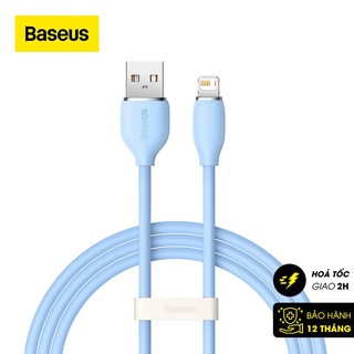 Cáp sạc nhanh cho IP Baseus Jelly Liquid Silica Gel Fast Charging 2.4A Data Cable