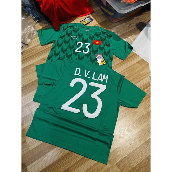 Áo thủ môn Đặng văn Lâm VN 2018