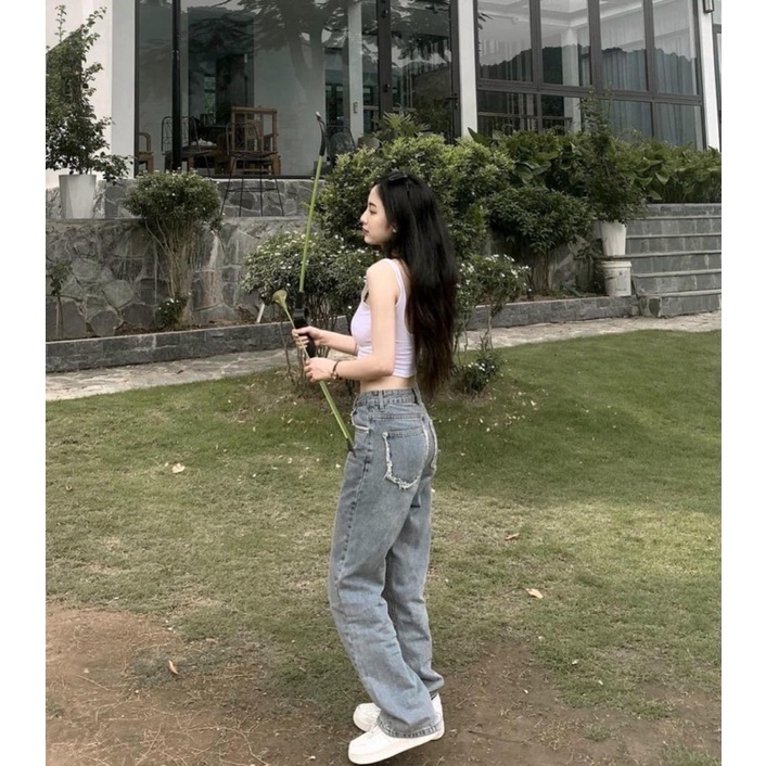 Mã 3288-3111 QUẦN JEAN ỐNG ĐỨNG VIỀN TÚI LẠ MẮT