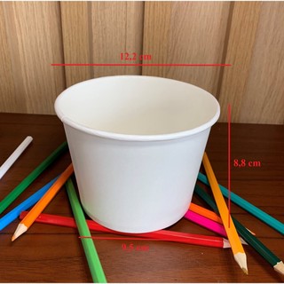 Tô giấy Kleur - Set 25 Tô giấy 750ml - Tô Trắng