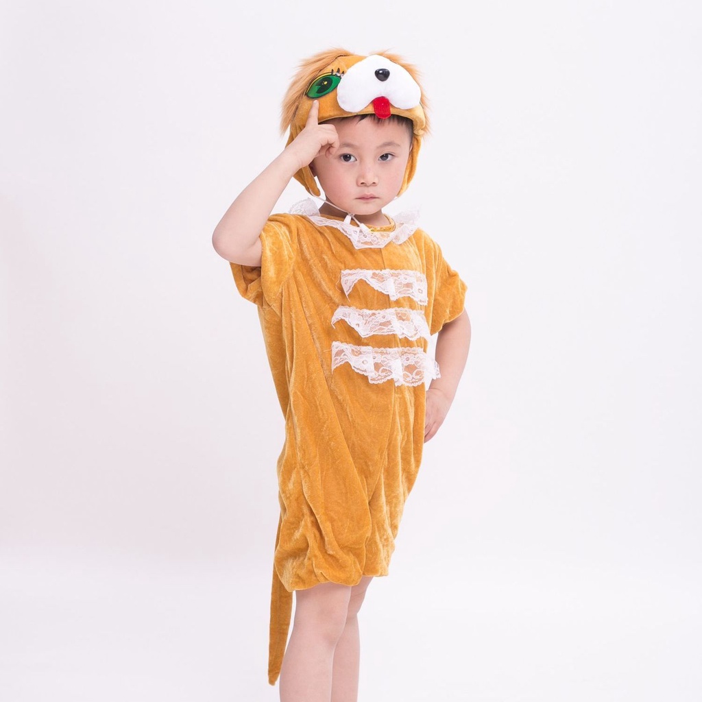 Bộ Đồ Hóa Trang Chú Chó Hoạt Hình Xinh Xắn Cho Bé