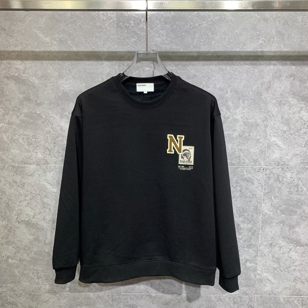 Aokang Áo Nỉ Dài Tay Mềm Mại Thoải Mái Thời Trang Trẻ Trung Cho Nam