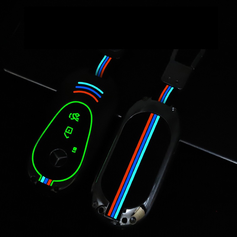 Ốp Chìa Khóa Xe Mercedes-Benz s-class s400l s450l  s500l W223 2022 mới c200l c260l Hợp Kim Kẽm