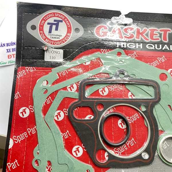 Bộ Gioăng  máy Wave 110 Vuông