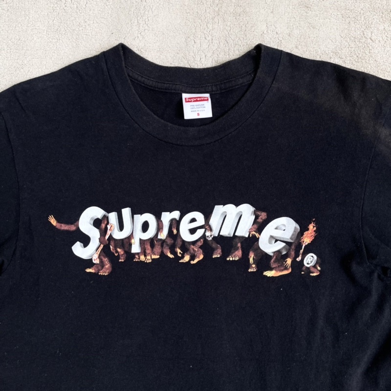 Áo thun Supreme đen size S