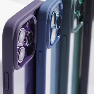 Ốp lưng likgus design viền màu lưng trong suốt dành cho iphone 14 pro max 14 pro 14 plus 14 13 pro max 12 pro max 11 m