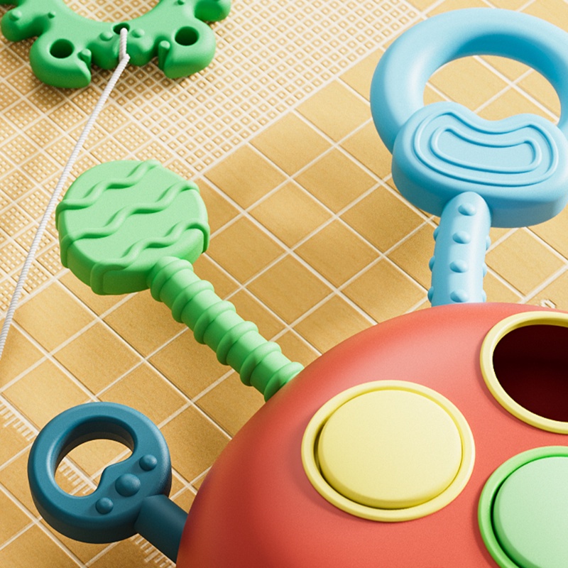 Đồ Chơi Con Cua Hoạt Hình Phát Triển Trí Thông Minh Cho Trẻ Em 1 2 3 Tuổi