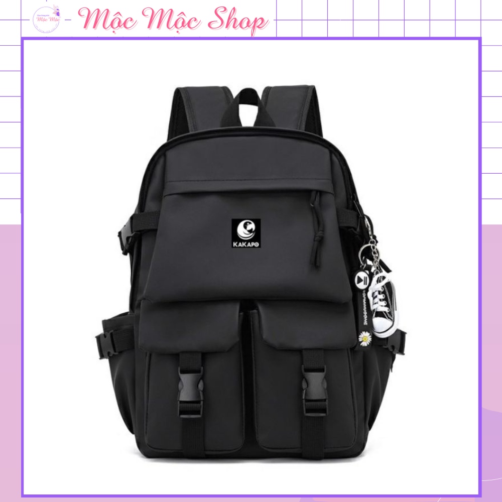 BALO THỜI TRANG HÀN QUỐC PHONG CÁCH HỌC SINH UNISEX BAGSIC BACKPACK MODEL 2022 BL079 - KAKAPO