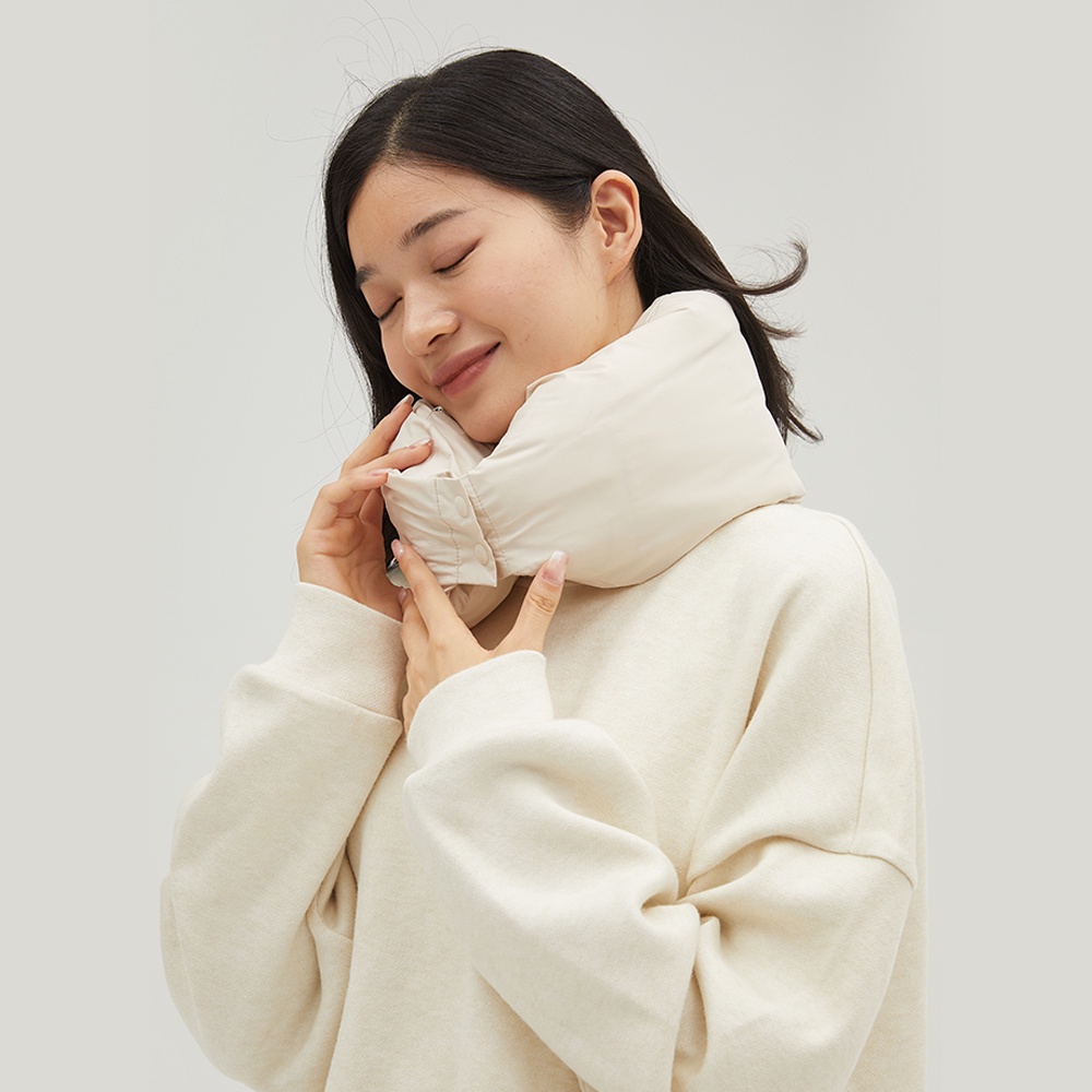 OhSunny Khăn Choàng Cổ Hai Mặt Giữ Ấm Chống Lạnh Thời Trang Thu Đông