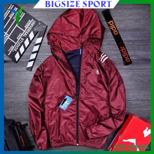Áo Khoác Dù Thể Thao 2 Lớp Khóa Kéo - Hàng chính hãng Bigsize Sport - 100% made in VIỆT NAM 2023