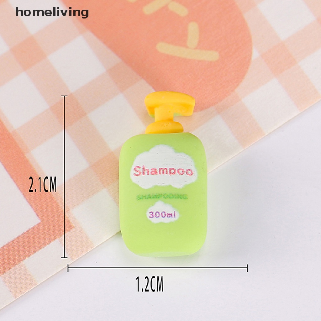 Set 10 Chai Dầu Gội Đầu Tỉ Lệ 1: 12 Trang Trí Nhà Búp Bê