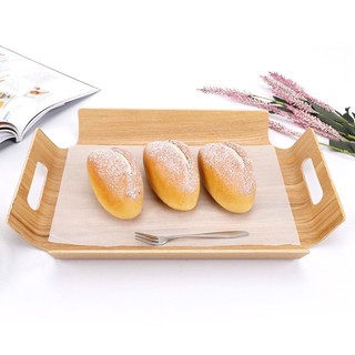 Khay gỗ lá liễu 30x40cm