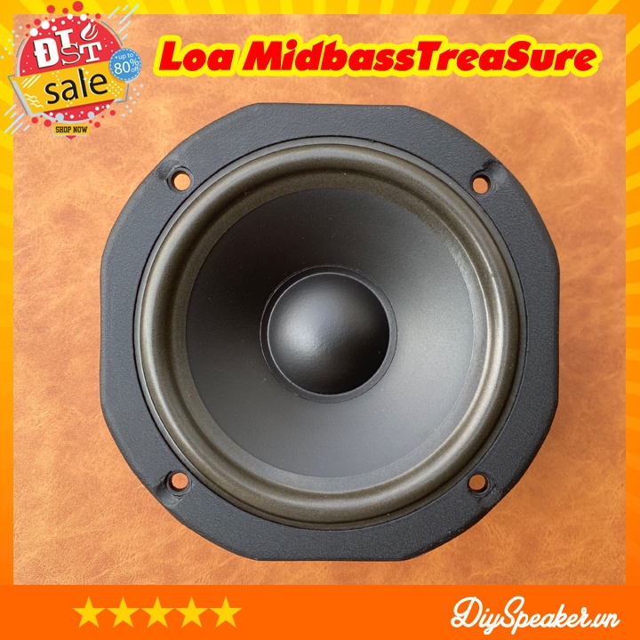 Loa mid bass TreaSure 5.5inch 8Ohm 60W