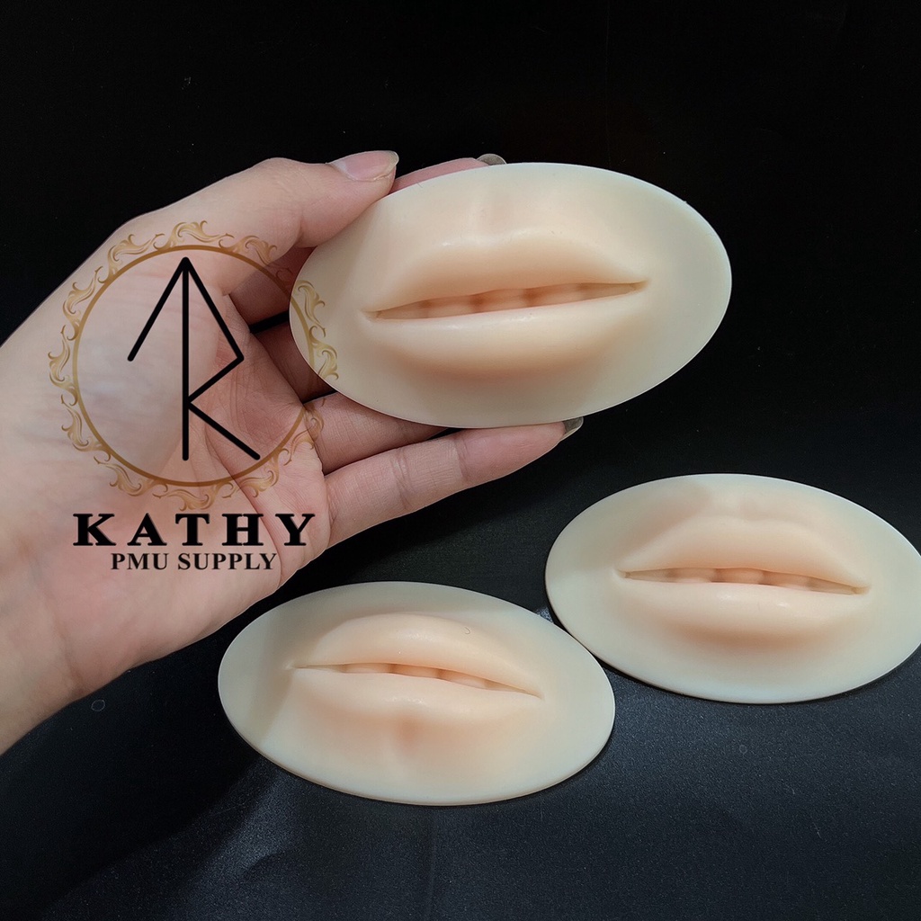 Môi 5D Silicon tập phun xăm