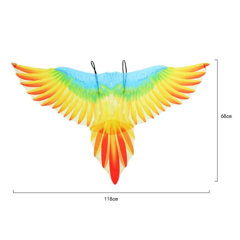Bộ Phụ Kiện Hóa Trang Halloween Hình Cánh Chim Vẹt Lưng