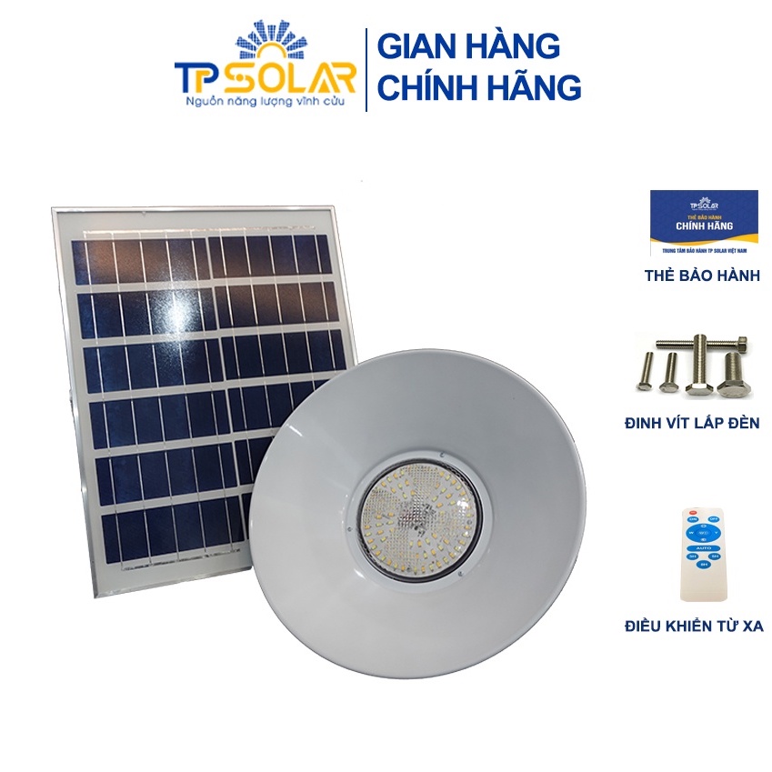 Đèn Thả Trần Hình Loa Cổ Điển Năng Lượng Mặt Trời TP Solar TP-W100 Công Suất 100W Chống Nước IP67