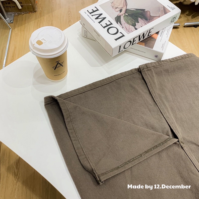 Chân váy jean dài QC