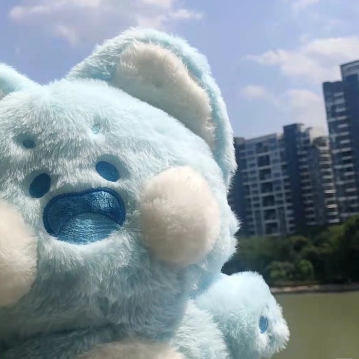 Mèo Nhồi Bông 40Cm Hoạt Hình Đáng Yêu Cho Bé