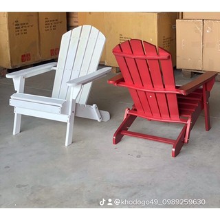 Thanh lý ghế tắm nắng sân vườn, ghế bãi biển, ghế cắm trại- Beach chair/ Garden chair xuất Âu gỗ tự nhiên sơn màu