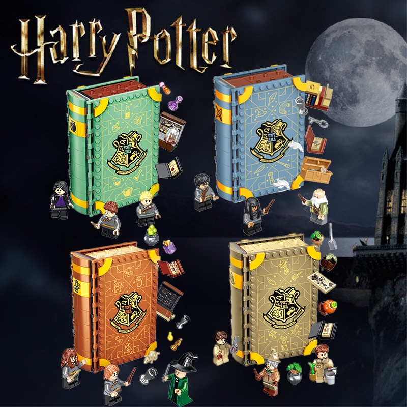 Đồ Chơi Lắp Ráp Mô Hình 3D Harry Potter Lớp Học Phép thuật (Charms, Herbology, Potions, Transfiguration) [Non Lego]