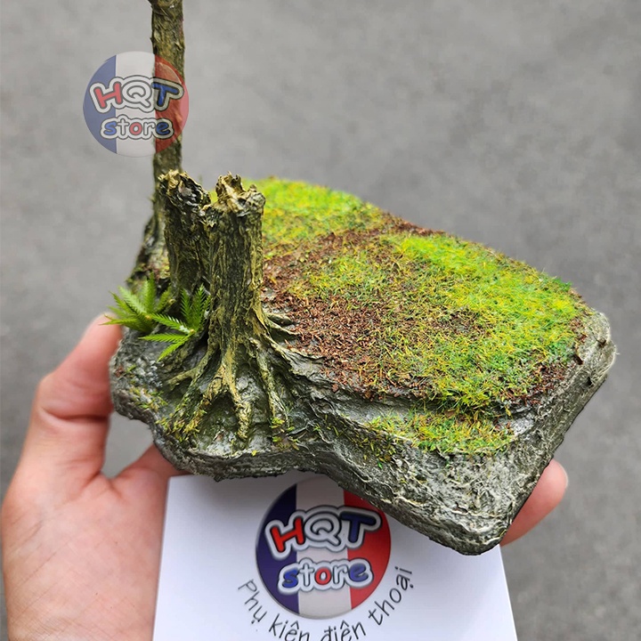 Mô Hình Đế Base Sa Bàn Khủng Long Mẫu Cỏ Cây M2 Handmade