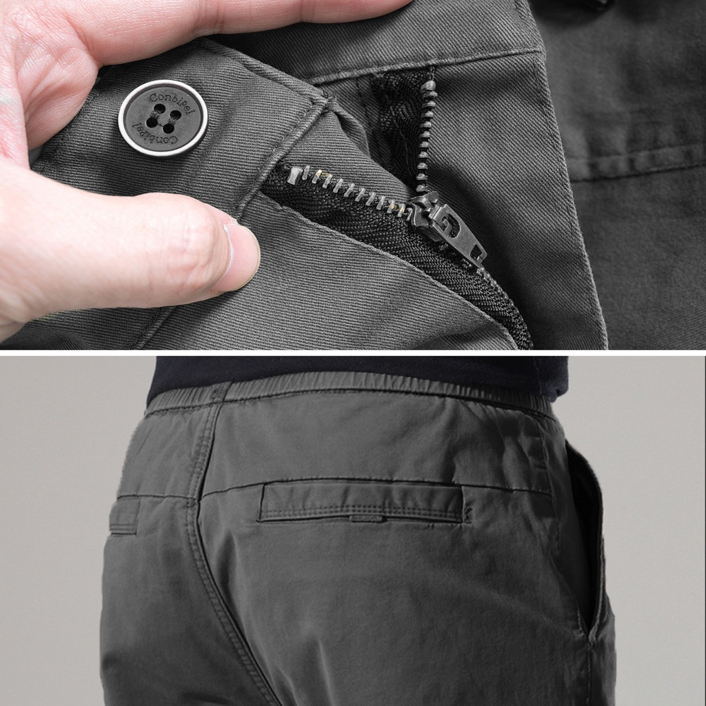 Quần Kaki Nam Chất Cao Cấp Co Giãn Tôn Dáng Phong Cách