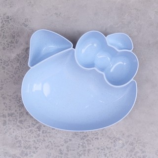 Khay ăn dặm lúa mạch hình kittty