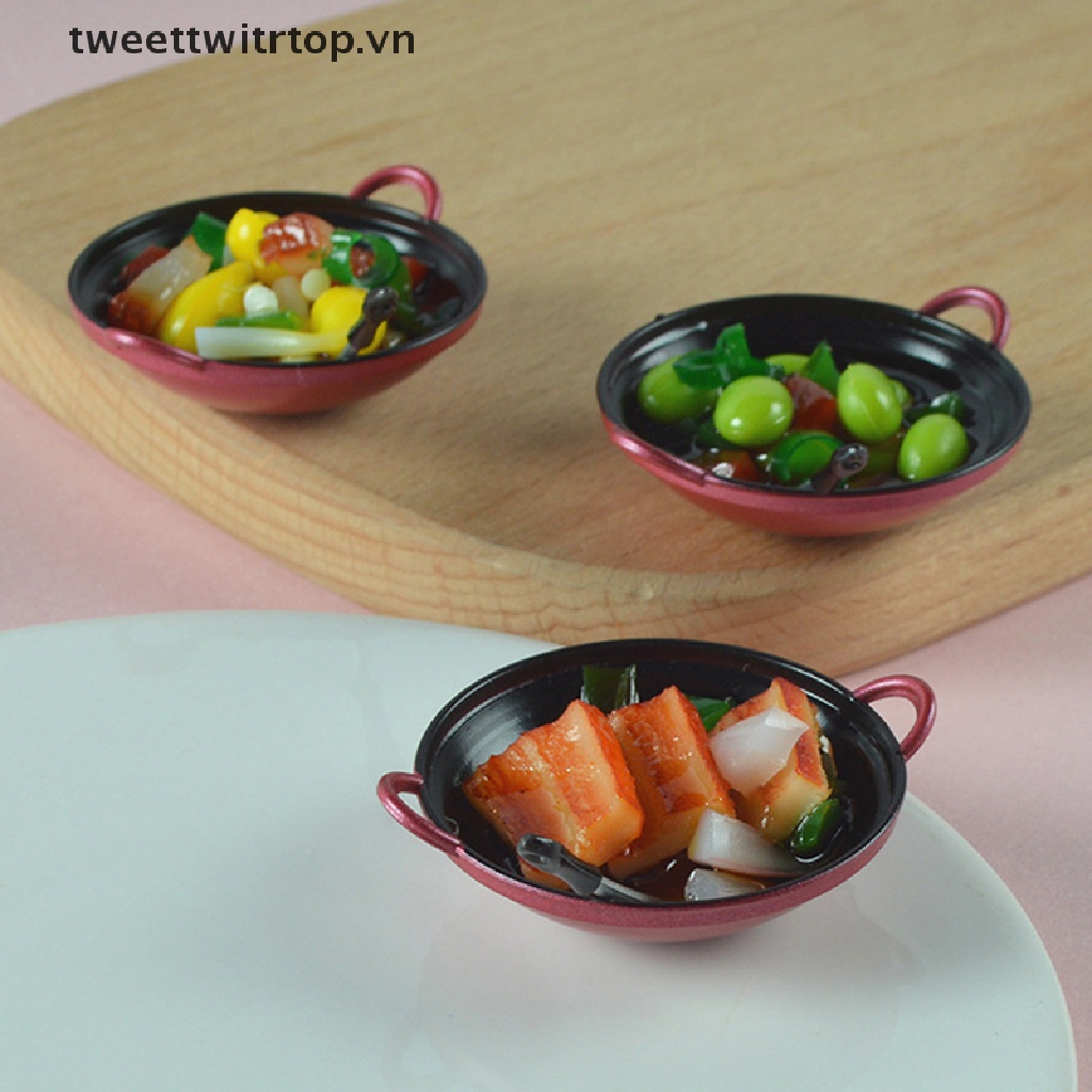 Mô Hình Nồi Nấu Ăn Trang Trí Nhà Búp Bê