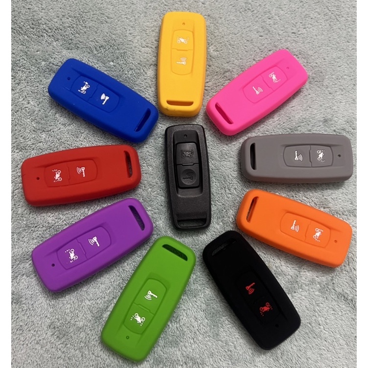 <vision 2023> vỏ, ốp, bao, bọc chì khoá Smartkey honda Vision21 -22-23 bằng silicone cao cấp