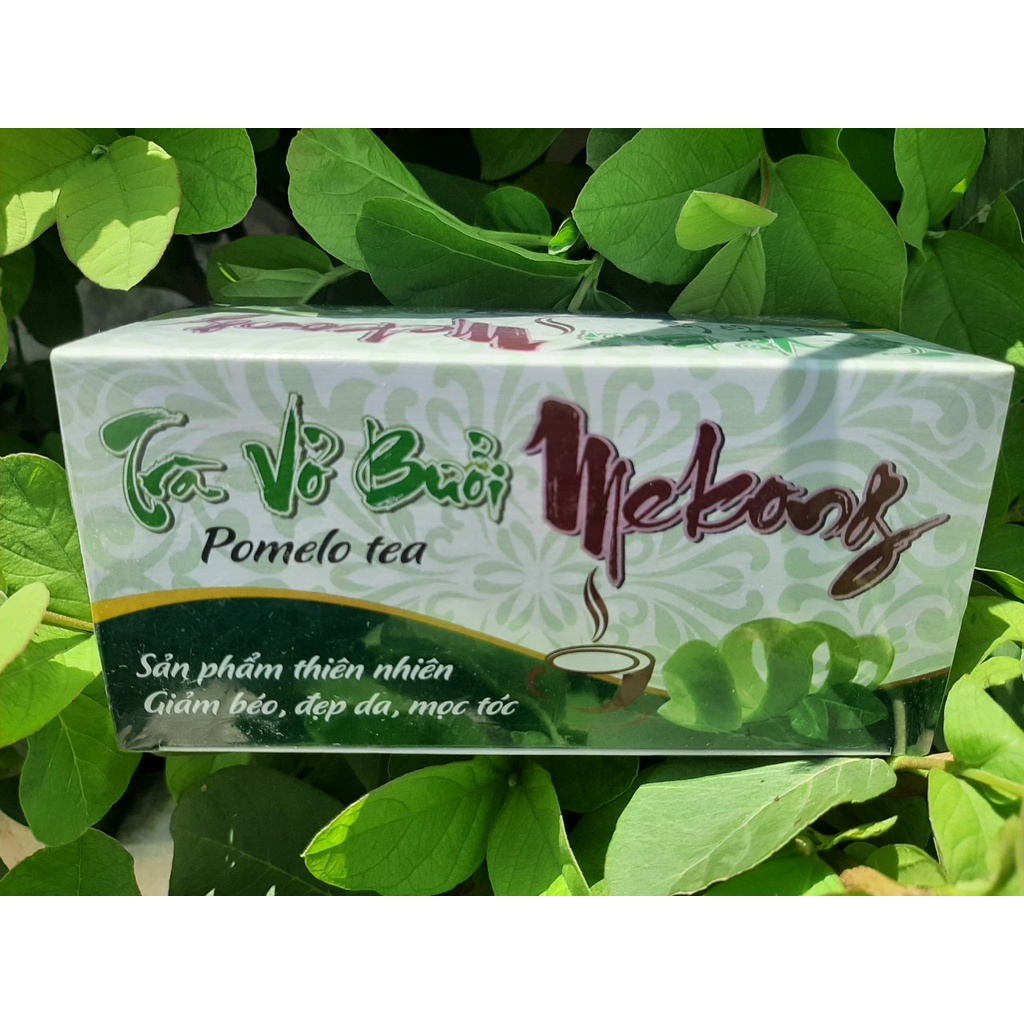 Trà vỏ bưởi Mekong túi lọc 25 gói x 2gr