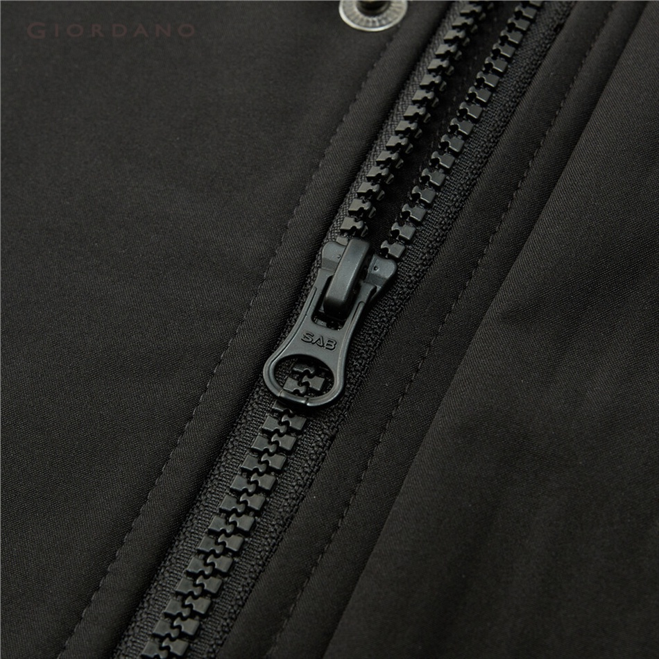 Áo khoác GIORDANO 01072686 có mũ trùm đầu dáng dài lót nỉ