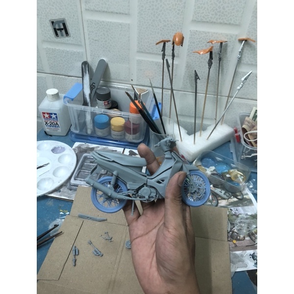 Mô hình Sirus 110 tỉ lệ 1:12 - Mô hình xe máy tỉ lệ 1:12 | Scale 1:12