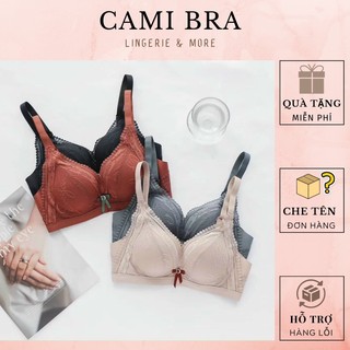 Áo lót nâng ngực tạo khe siêu đỉnh, áo ngực nữ đệm dày thông hơi bản to che mỡ lưng A01