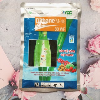 Thuốc trừ nấm dạng tiếp xúc, phổ rộng Dithane M45, 80WP gói 250gr