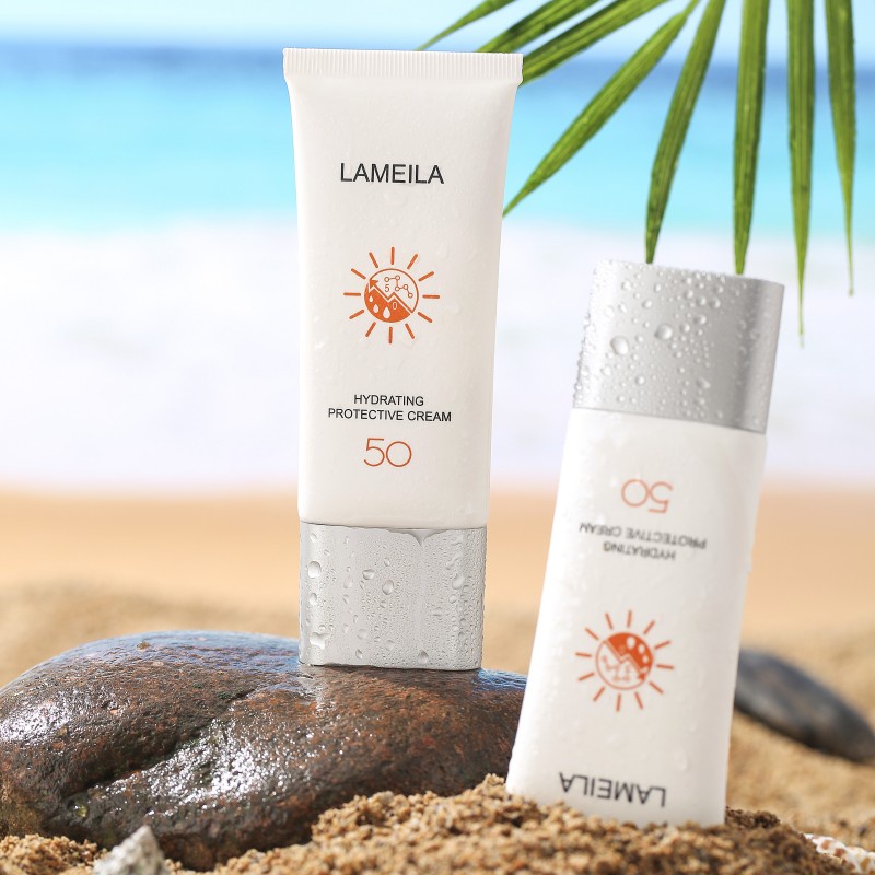 [Hàng mới về]Kem Chống Nắng LAMEILA SPF50 + + + Chống Dính Bảo Vệ Da