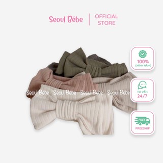 Turban nơ bộ Friend thu đông Peekaboo thu đông 2022 cho bé