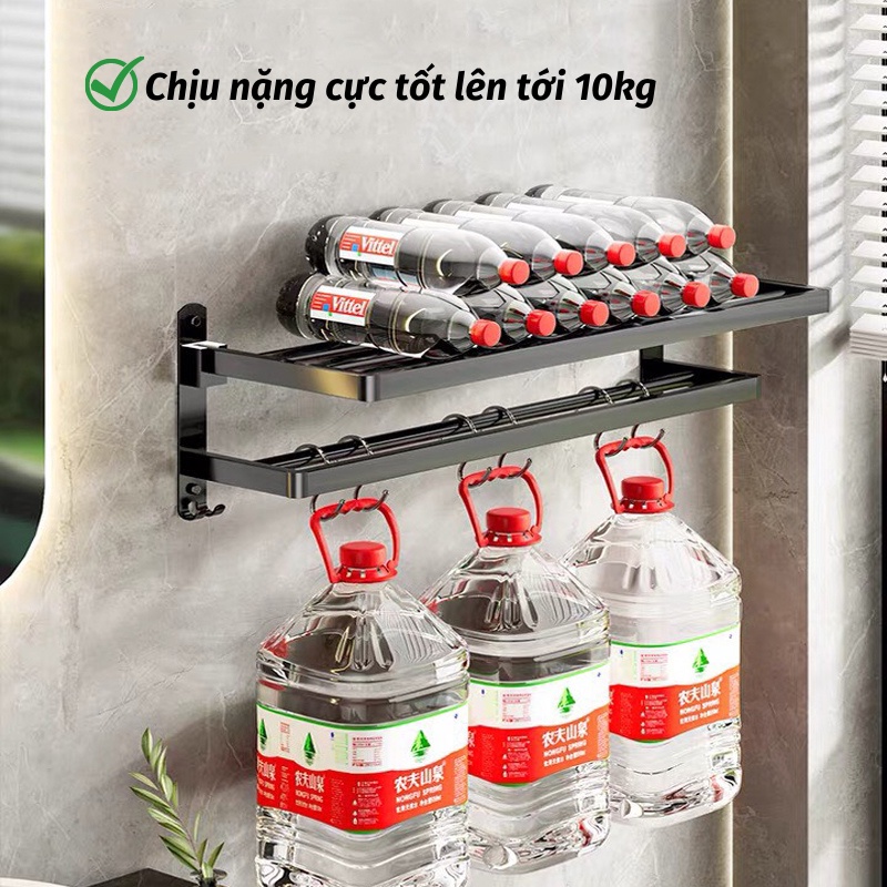 Kệ Nhà Tắm Kệ Để Đồ Phòng Tắm Dán Tường Inox Không Gỉ Moda.H