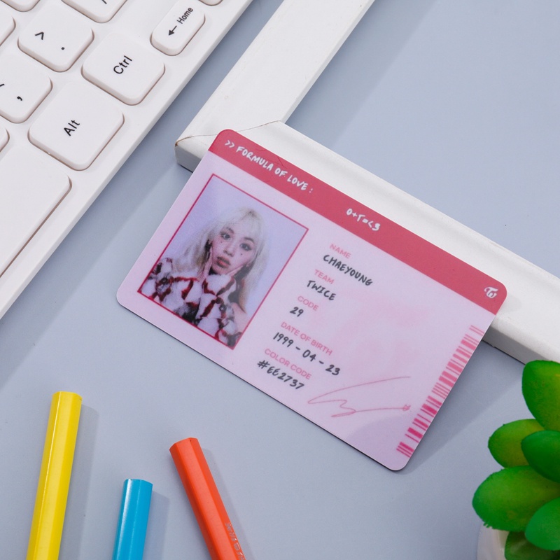 Bộ 3 Thẻ Hình Nhóm Nhạc TWICE