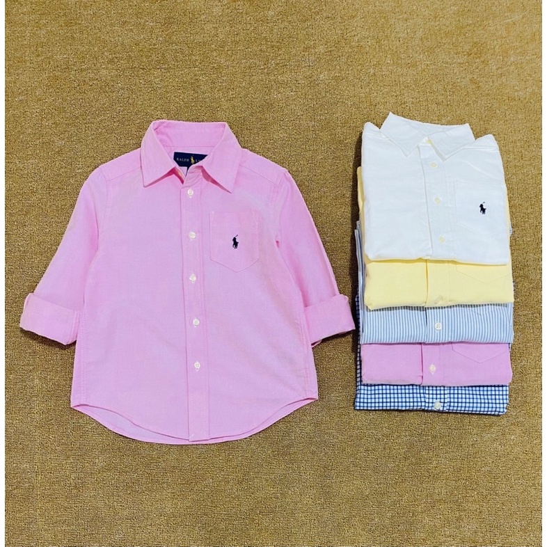 Áo sơ mi polo bé trai, dư xịn