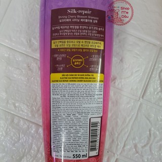 (XẢ KHO) DATE 2024 - Dầu Gội Elastine 550ml
